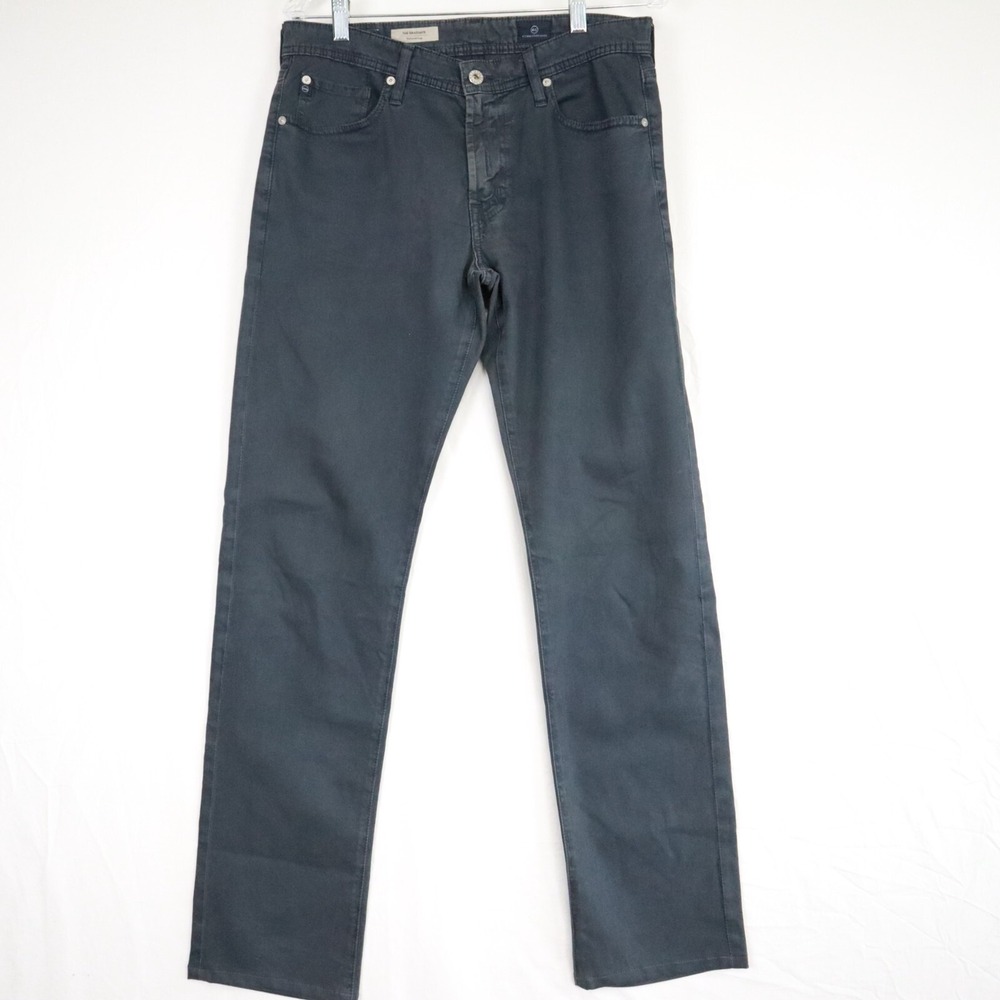 Adriano Goldschmied Pants Mens 31x34 Graduate Tailored Leg‎ 5-Pocket Jeans Gray